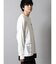 セマンティックデザイン 裾レイヤード クルーネック長袖BIGTシャツ