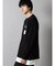 セマンティックデザイン 裾レイヤード クルーネック長袖BIGTシャツ