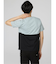 セマンティックデザイン バイカラー切替 Vネック半袖Tシャツ