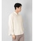 セマンティックデザイン レーヨン混 ネックレス付 長袖BIGシャツ