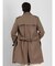 セマンティックデザイン ウールライク ダブルトレンチコート