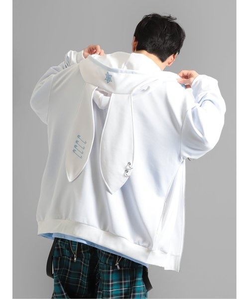 SD×PSYCHONATION サイコうさ耳 BIGパーカー｜セマンティック