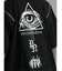 SD×PSYCHONATION クルーネック 5分袖BIGTシャツ