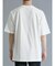 クロスアップリケ クルーネック半袖ルーズTシャツ