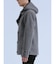 ウールライク フード着脱ピーコート