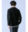 ふくれジャガード フェイクキーネック長袖Tシャツ