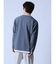 ふくれジャガード フェイクキーネック長袖Tシャツ