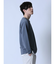 ふくれジャガード フェイクキーネック長袖Tシャツ