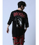 SD×PSYCHONATION チェーン付き スパイダー クルー半袖Tシャツ