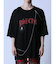 SD×PSYCHONATION チェーン付き スパイダー クルー半袖Tシャツ