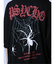 SD×PSYCHONATION チェーン付き スパイダー クルー半袖Tシャツ