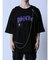 SD×PSYCHONATION チェーン付き スパイダー クルー半袖Tシャツ
