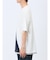 斜め切替 クルーネック半袖Tシャツ