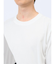 斜め切替 クルーネック半袖Tシャツ