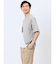 斜め切替 クルーネック半袖Tシャツ