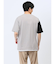 斜め切替 クルーネック半袖Tシャツ