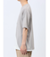 斜め切替 クルーネック半袖Tシャツ