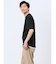 斜め切替 クルーネック半袖Tシャツ