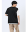 斜め切替 クルーネック半袖Tシャツ