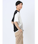 斜め切替 クルーネック半袖Tシャツ