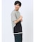 斜め切替 クルーネック半袖Tシャツ