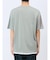斜め切替 クルーネック半袖Tシャツ