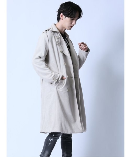 ストレッチ トレンチコート｜セマンティックデザインの通販｜&mall