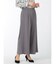 カットジョーゼット ワイドパンツ