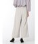 カットジョーゼット ワイドパンツ