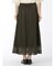 m.f.エディトリアル レース ロングフレアースカート