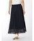 m.f.エディトリアル レース ロングフレアースカート
