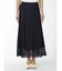 m.f.エディトリアル レース ロングフレアースカート