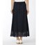 m.f.エディトリアル レース ロングフレアースカート