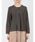 アシメボウタイ風 長袖プルオーバーブラウス