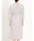m.f.エディトリアル ダブルクロス セットアップ サックワンピース ライトグレー