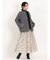 m.f.エディトリアル ECOウール ノーカラーショートコート