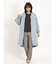 ウール混ミックスヤーン ゆるニットコート