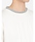 レーヨンナイロン フェイクレイヤード クルーネック長袖Tシャツ