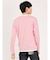 レーヨンナイロン フェイクレイヤード クルーネック長袖Tシャツ