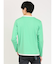 レーヨンナイロン フェイクレイヤード クルーネック長袖Tシャツ