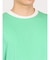 レーヨンナイロン フェイクレイヤード クルーネック長袖Tシャツ