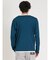 レーヨンナイロン フェイクレイヤード クルーネック長袖Tシャツ