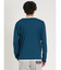 レーヨンナイロン フェイクレイヤード クルーネック長袖Tシャツ
