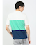 三段切替 クルーネック半袖Tシャツ