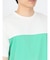 三段切替 クルーネック半袖Tシャツ