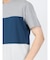 三段切替 クルーネック半袖Tシャツ