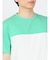三段切替 クルーネック半袖Tシャツ