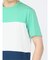 三段切替 クルーネック半袖Tシャツ