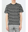 ミックスボーダー クルーネック半袖Tシャツ