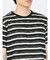 ミックスボーダー クルーネック半袖Tシャツ